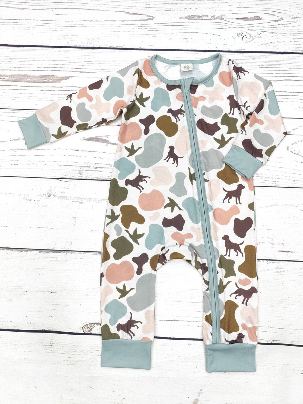 Baby Camouflage Print Sleeper