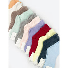 Load image into Gallery viewer, Solid Plush Assorted Colors Cozy Socks
