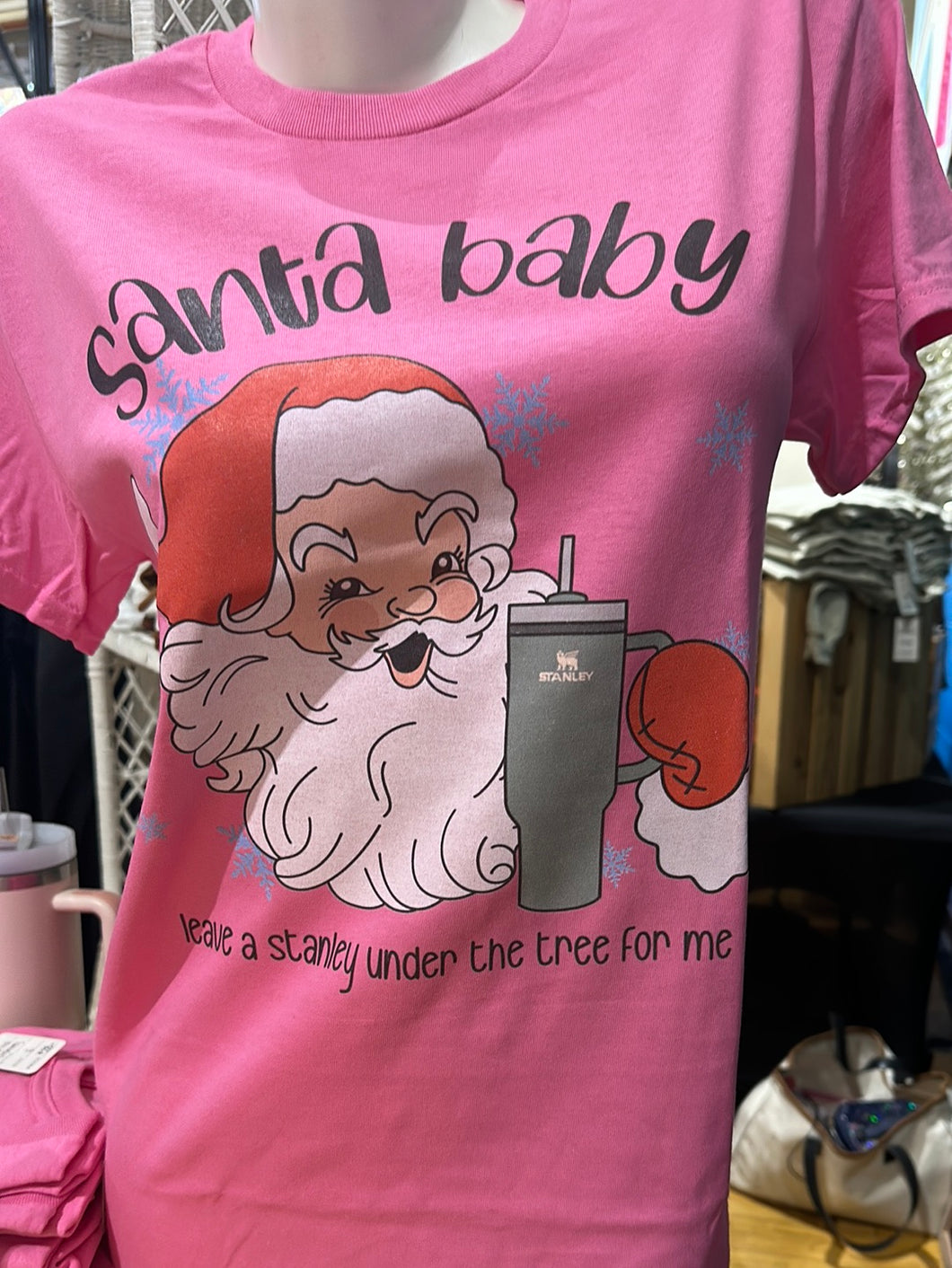 Santa Baby Leave A Stanley Under The Tree