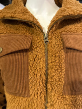 Load image into Gallery viewer, Giving All The Feels Corduroy Sherpa Jacket
