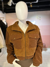 Load image into Gallery viewer, Giving All The Feels Corduroy Sherpa Jacket
