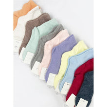 Load image into Gallery viewer, Solid Plush Assorted Colors Cozy Socks
