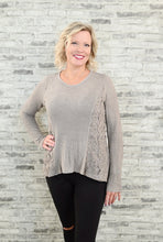 Load image into Gallery viewer, Peek-A-Boo Lace Sweater
