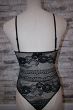 Load image into Gallery viewer, Body Language Lace Teddy - Black
