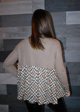 Load image into Gallery viewer, Burberry Inspired Blouse
