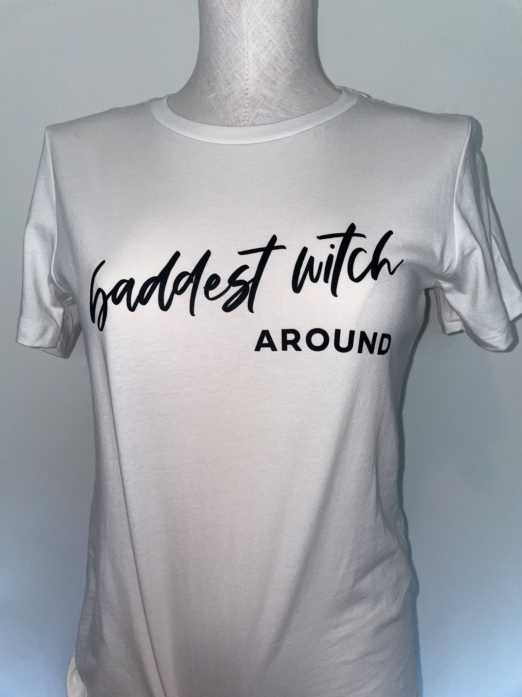 Baddest Witch White Tee